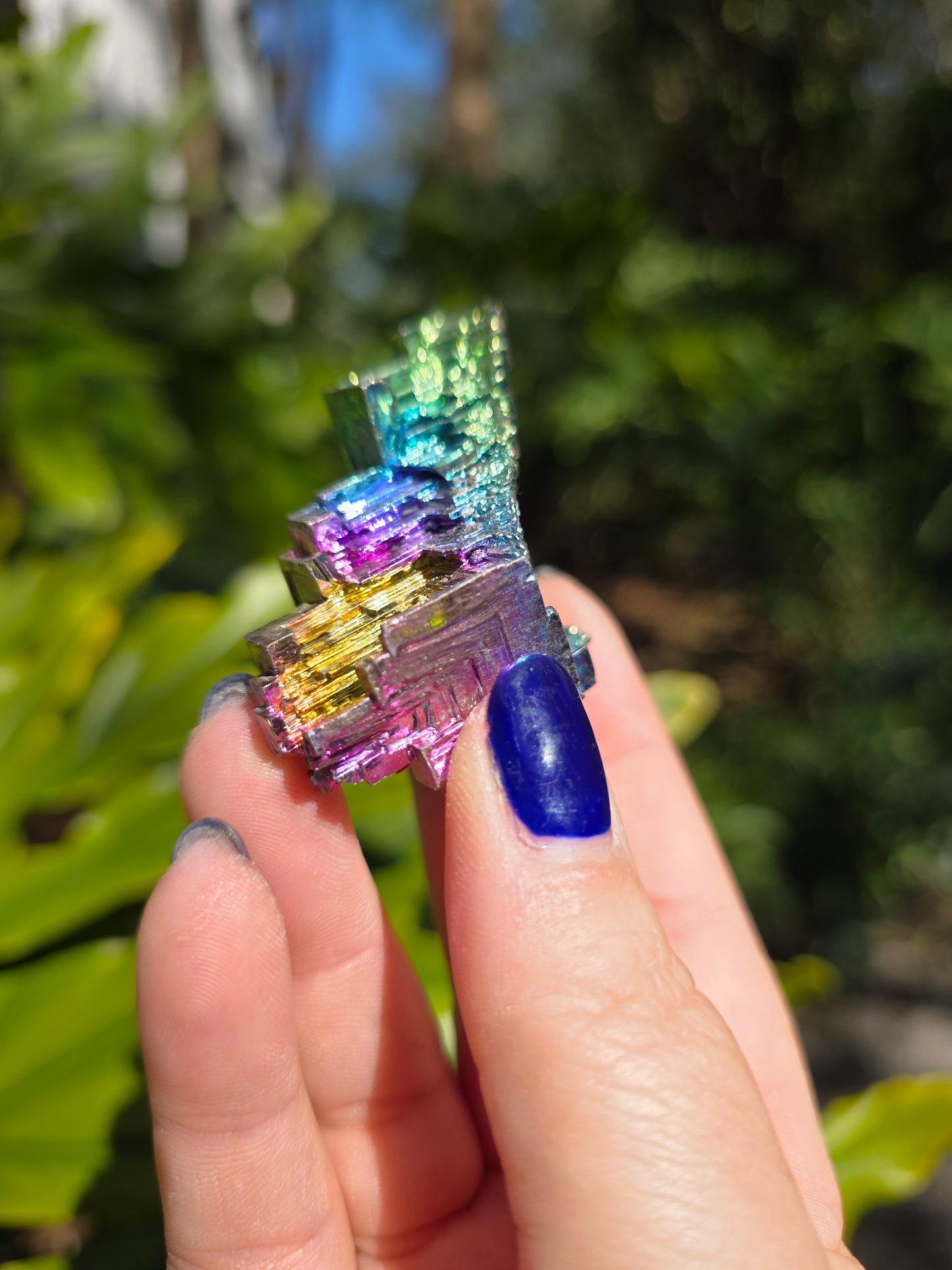 Bismuth • Option H • Iridescent Lab-Grown Mineral Specimen