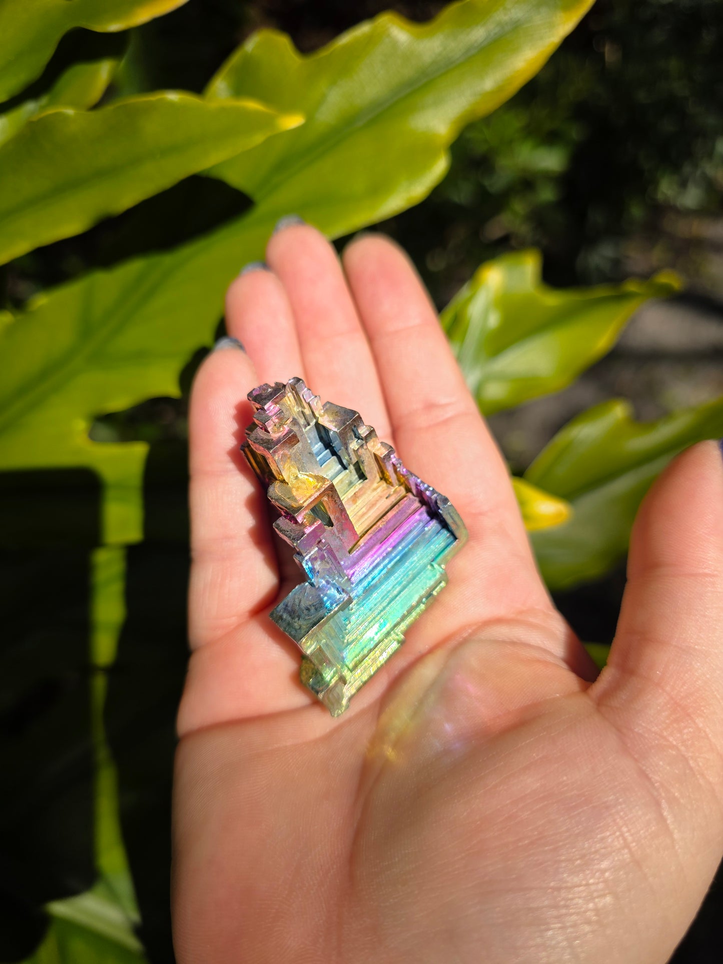 Bismuth • Option H • Iridescent Lab-Grown Mineral Specimen