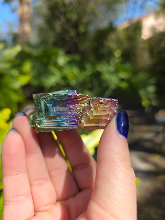Bismuth • Option I • Iridescent Lab-Grown Mineral Specimen