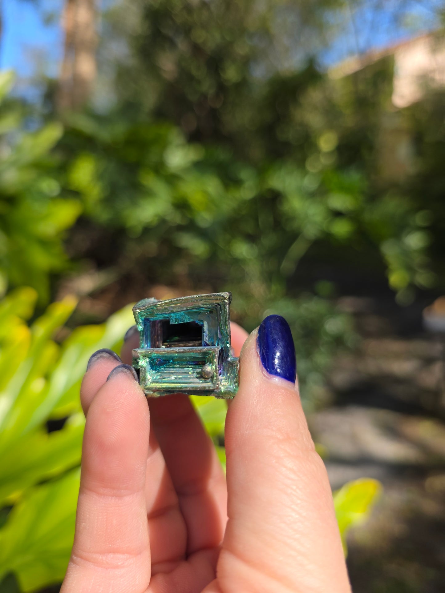 Bismuth • Option I • Iridescent Lab-Grown Mineral Specimen
