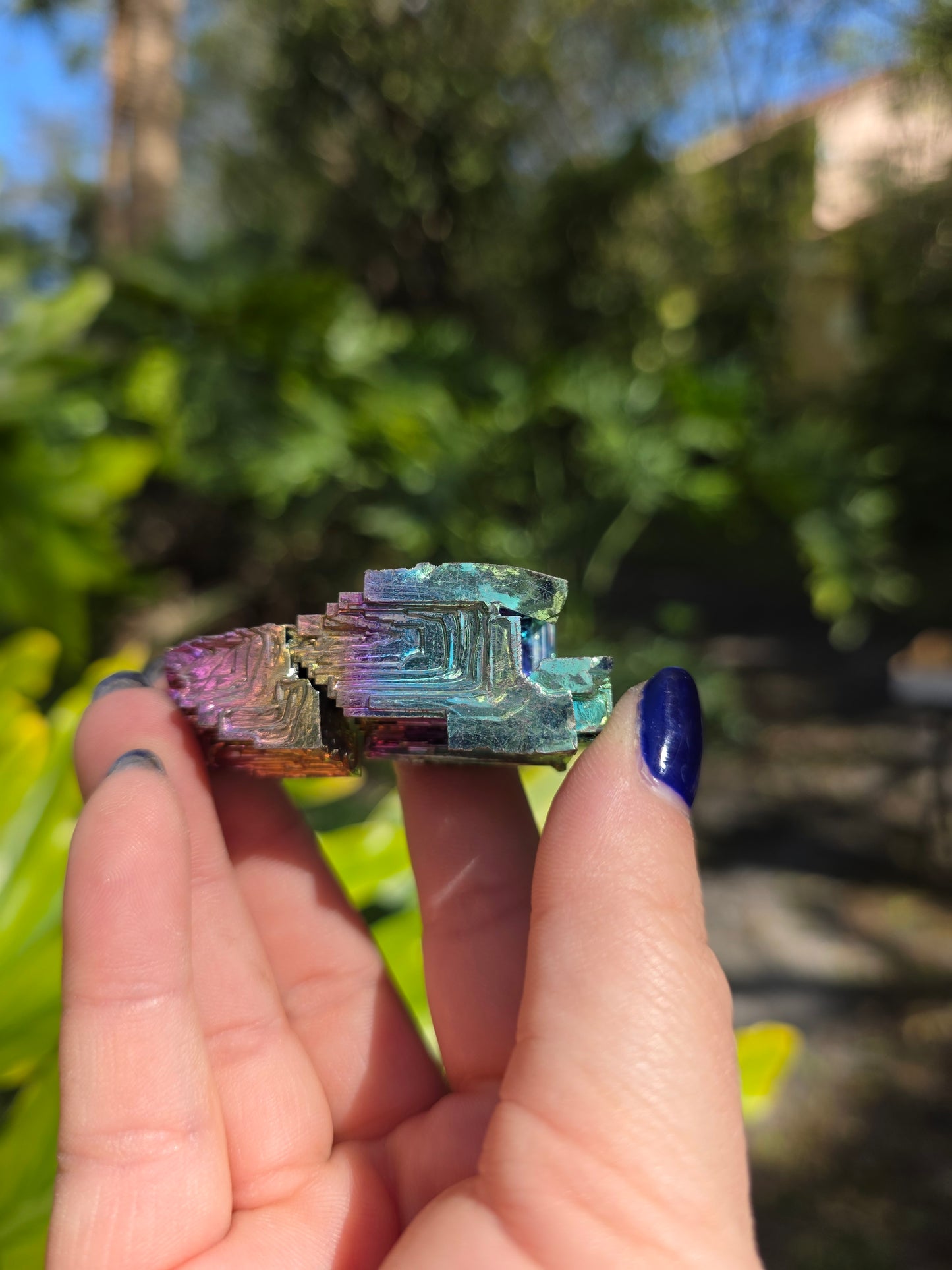 Bismuth • Option I • Iridescent Lab-Grown Mineral Specimen
