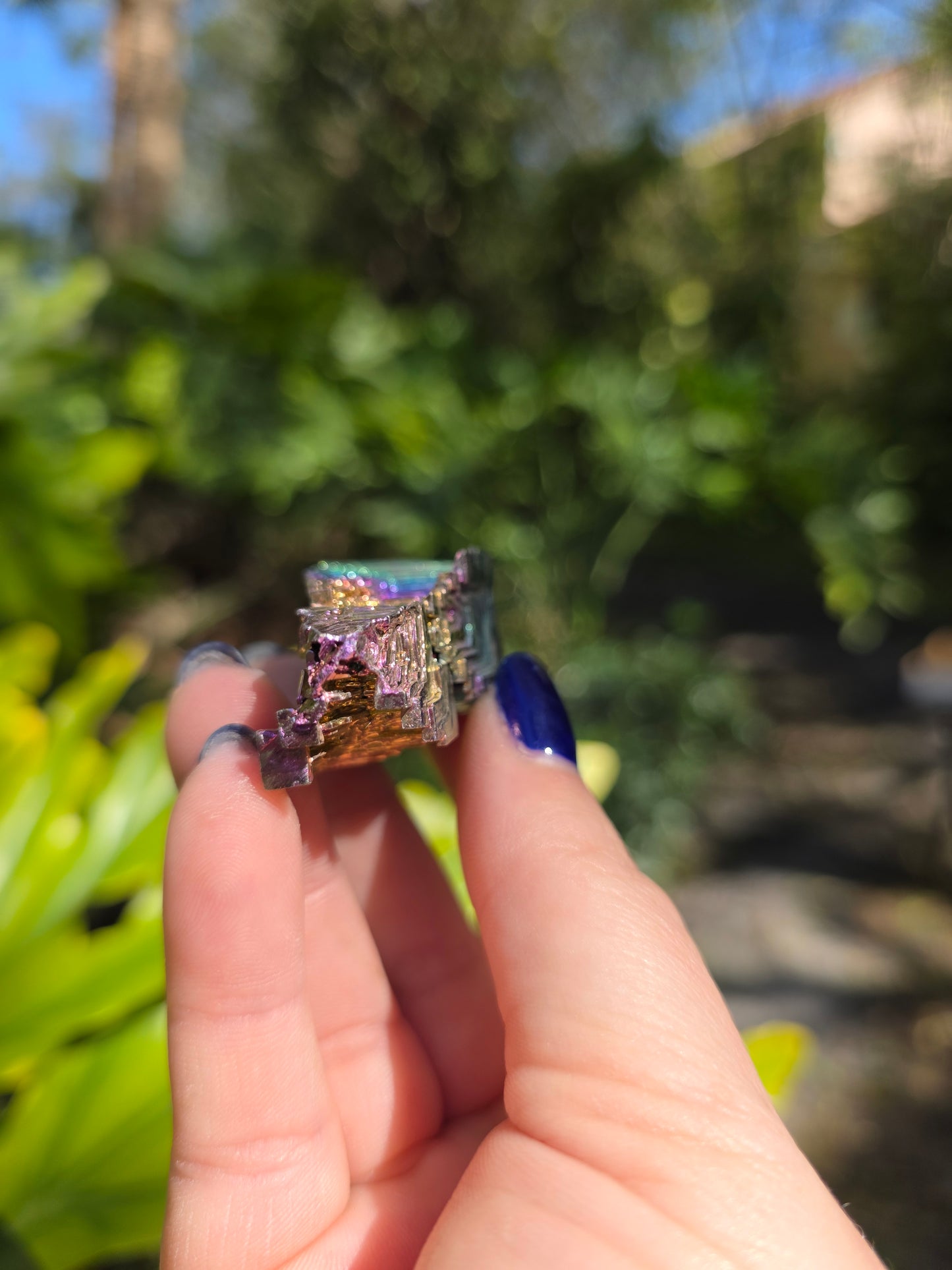 Bismuth • Option I • Iridescent Lab-Grown Mineral Specimen