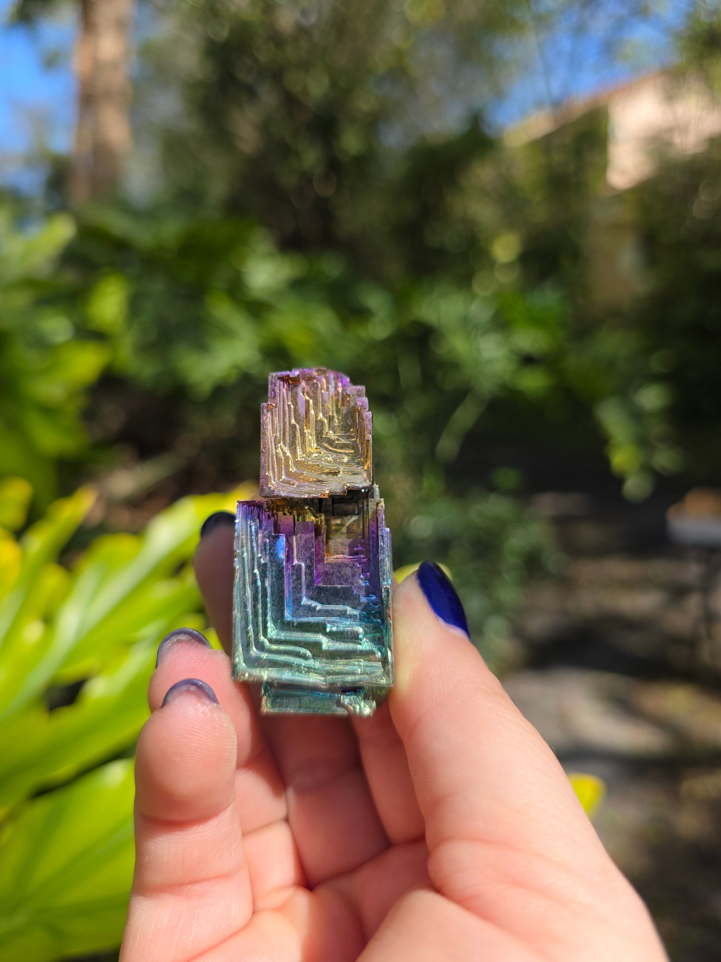 Bismuth • Option I • Iridescent Lab-Grown Mineral Specimen
