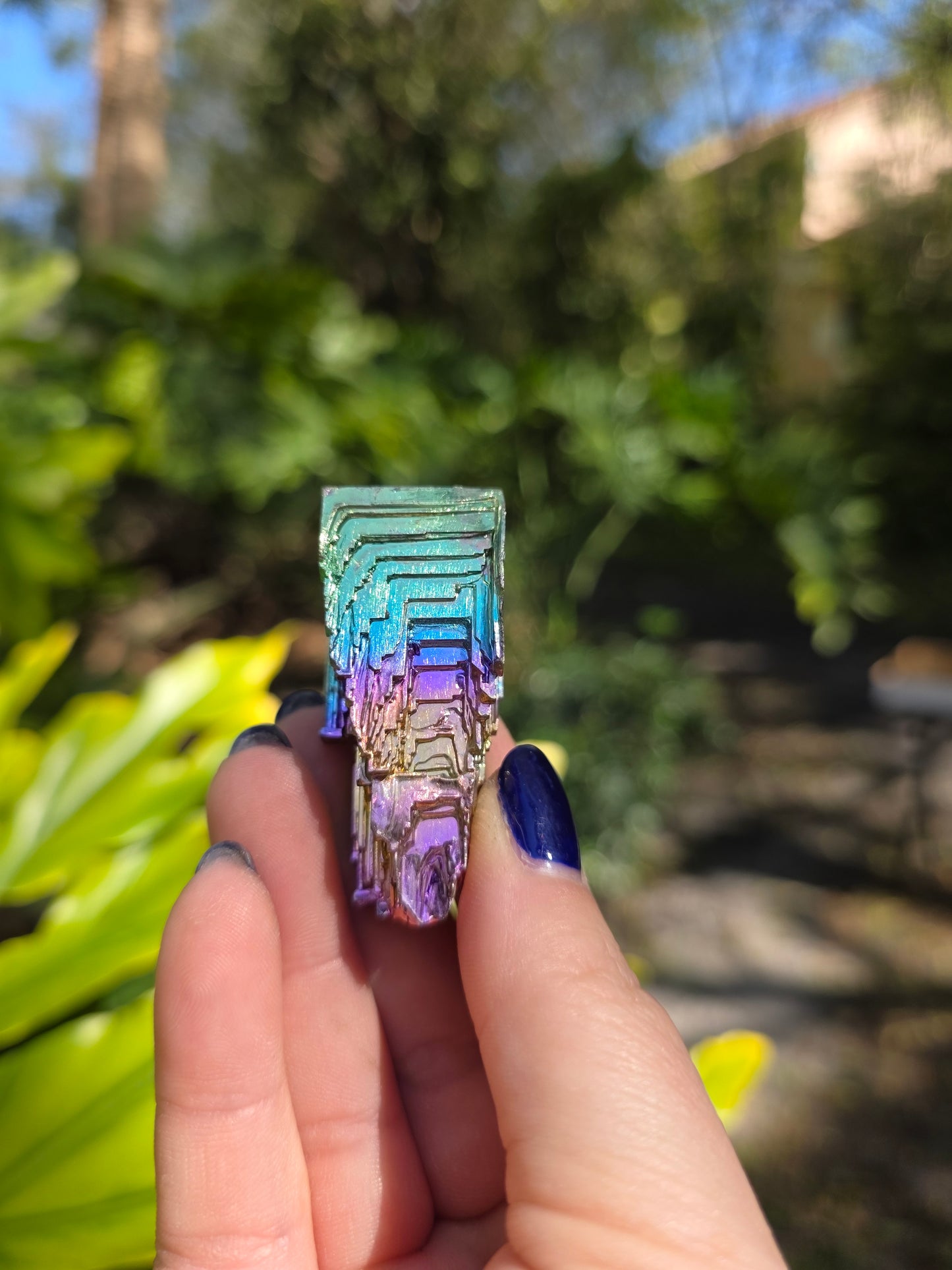 Bismuth • Option I • Iridescent Lab-Grown Mineral Specimen