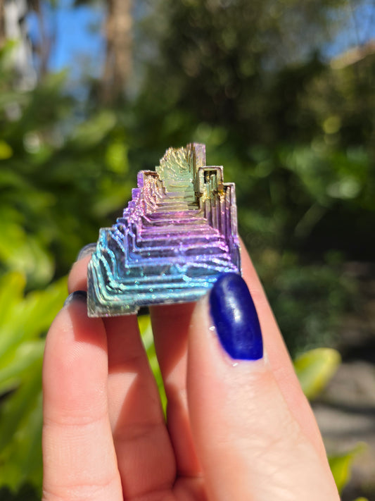 Bismuth • Option J • Iridescent Lab-Grown Mineral Specimen