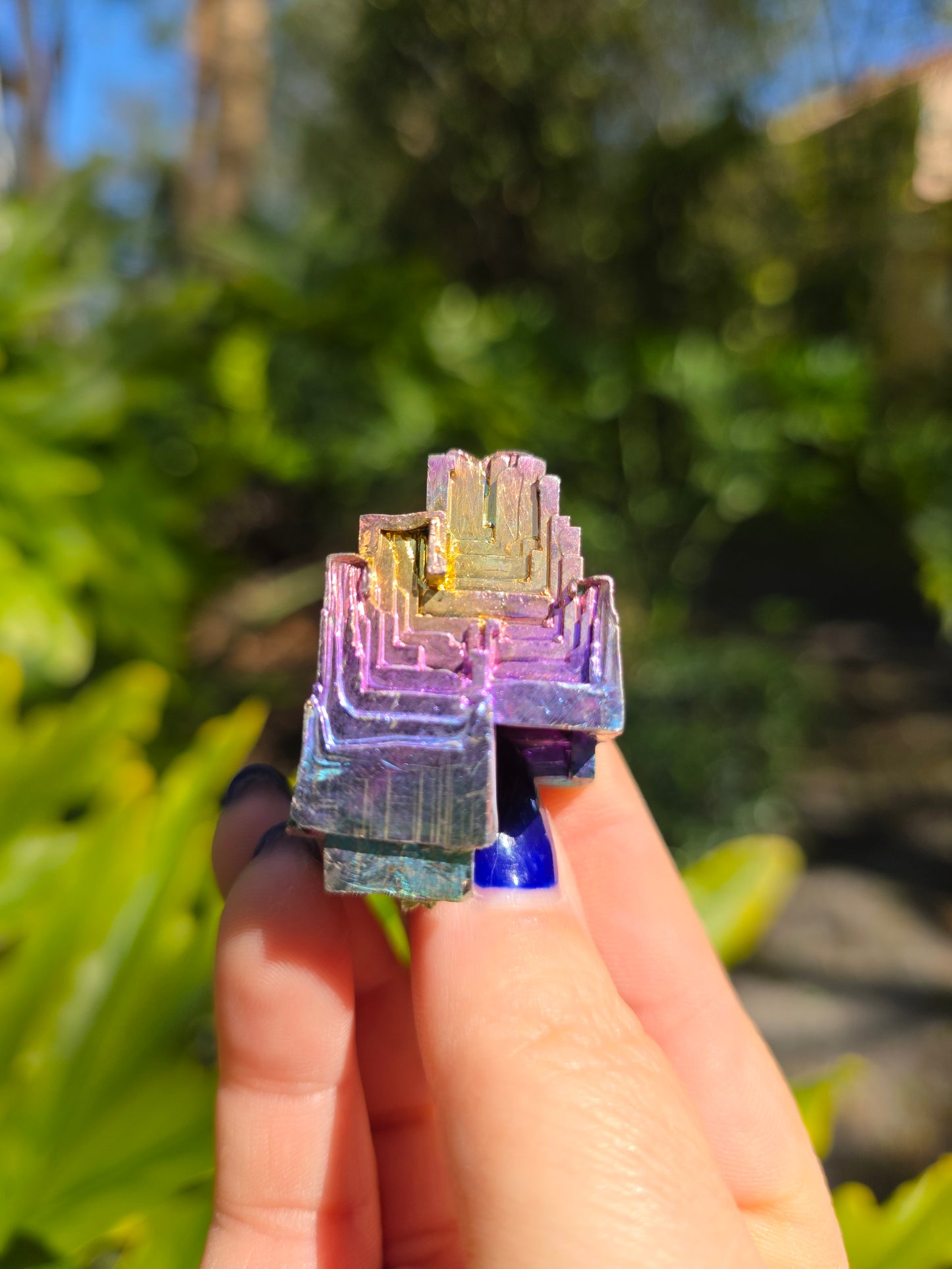 Bismuth • Option J • Iridescent Lab-Grown Mineral Specimen