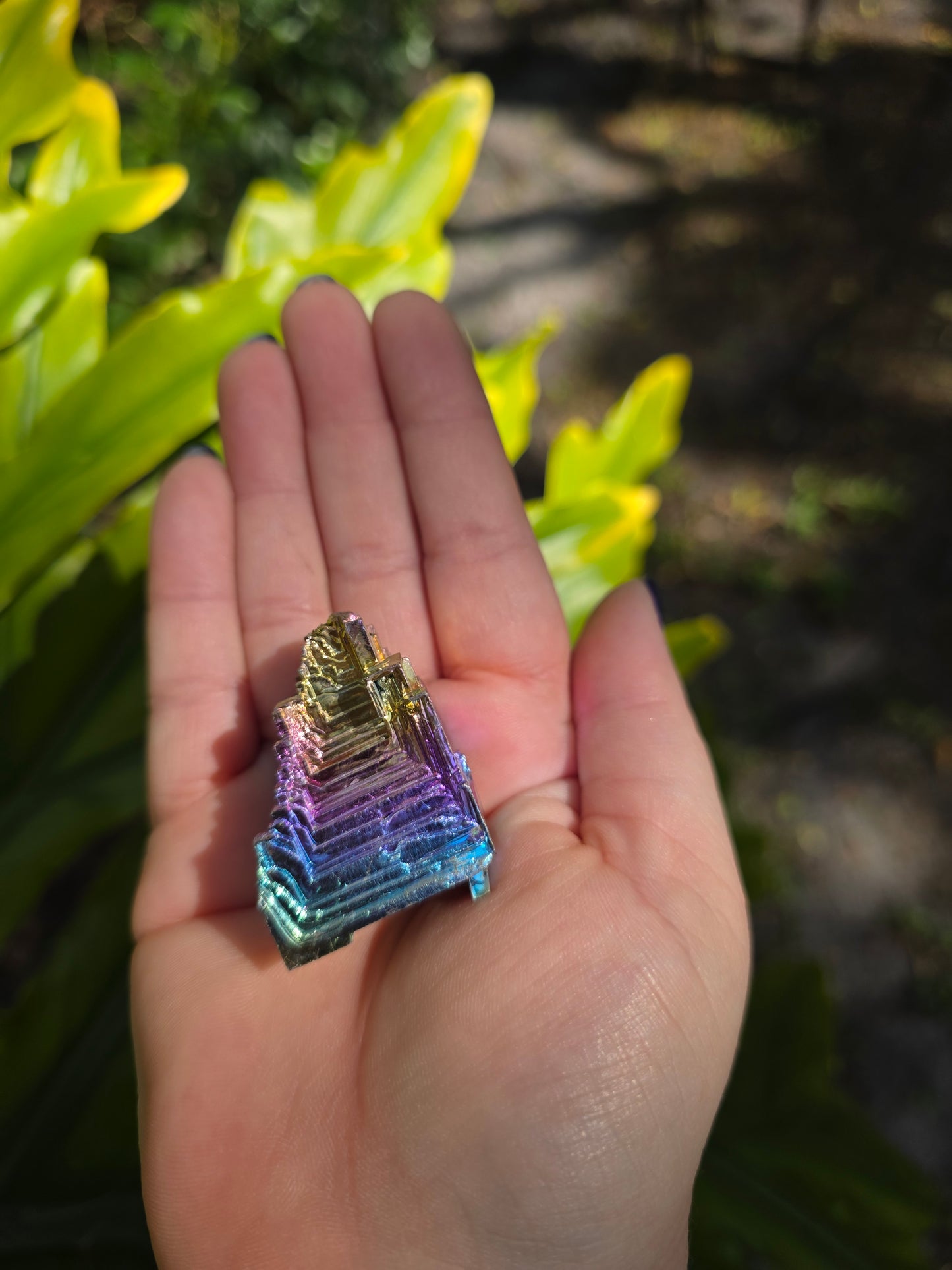 Bismuth • Option J • Iridescent Lab-Grown Mineral Specimen