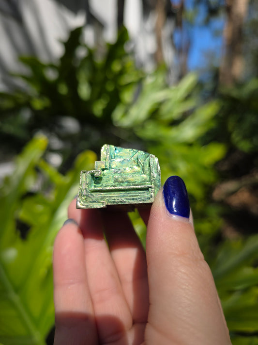 Bismuth • Option L • Iridescent Lab-Grown Mineral Specimen