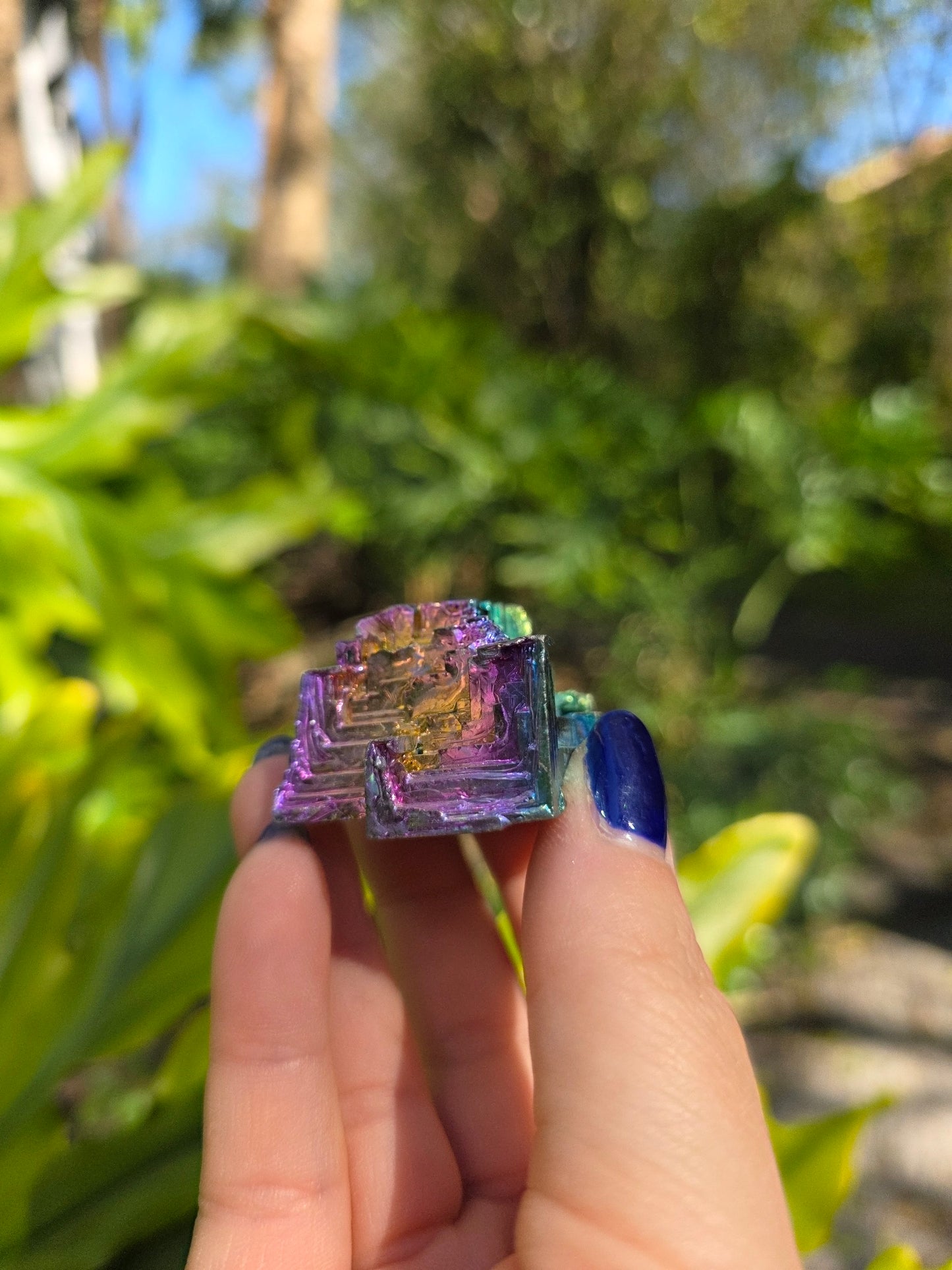 Bismuth • Option L • Iridescent Lab-Grown Mineral Specimen