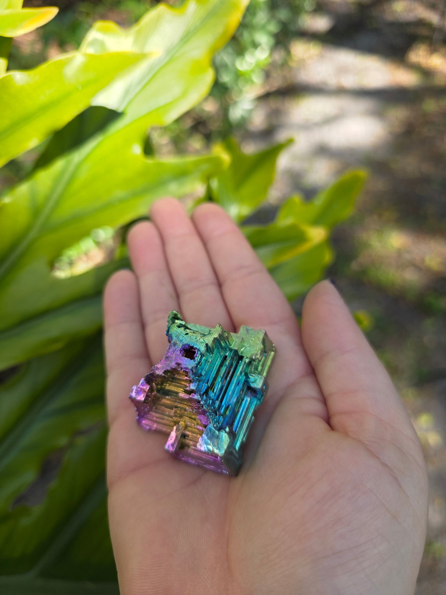Bismuth • Option L • Iridescent Lab-Grown Mineral Specimen