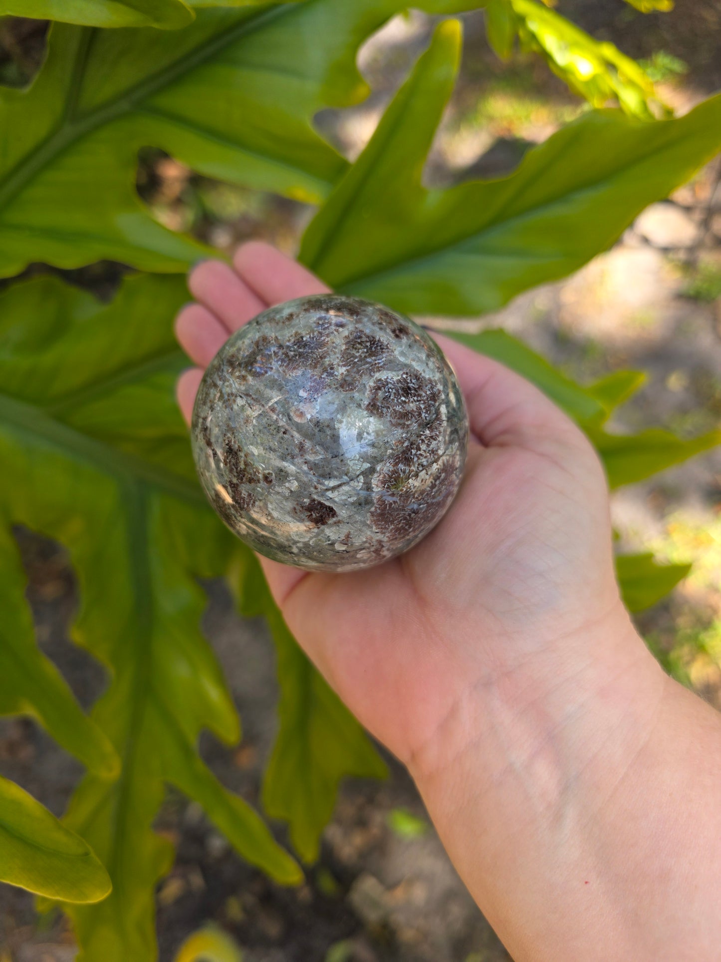 Sakura Jasper Sphere • Option A