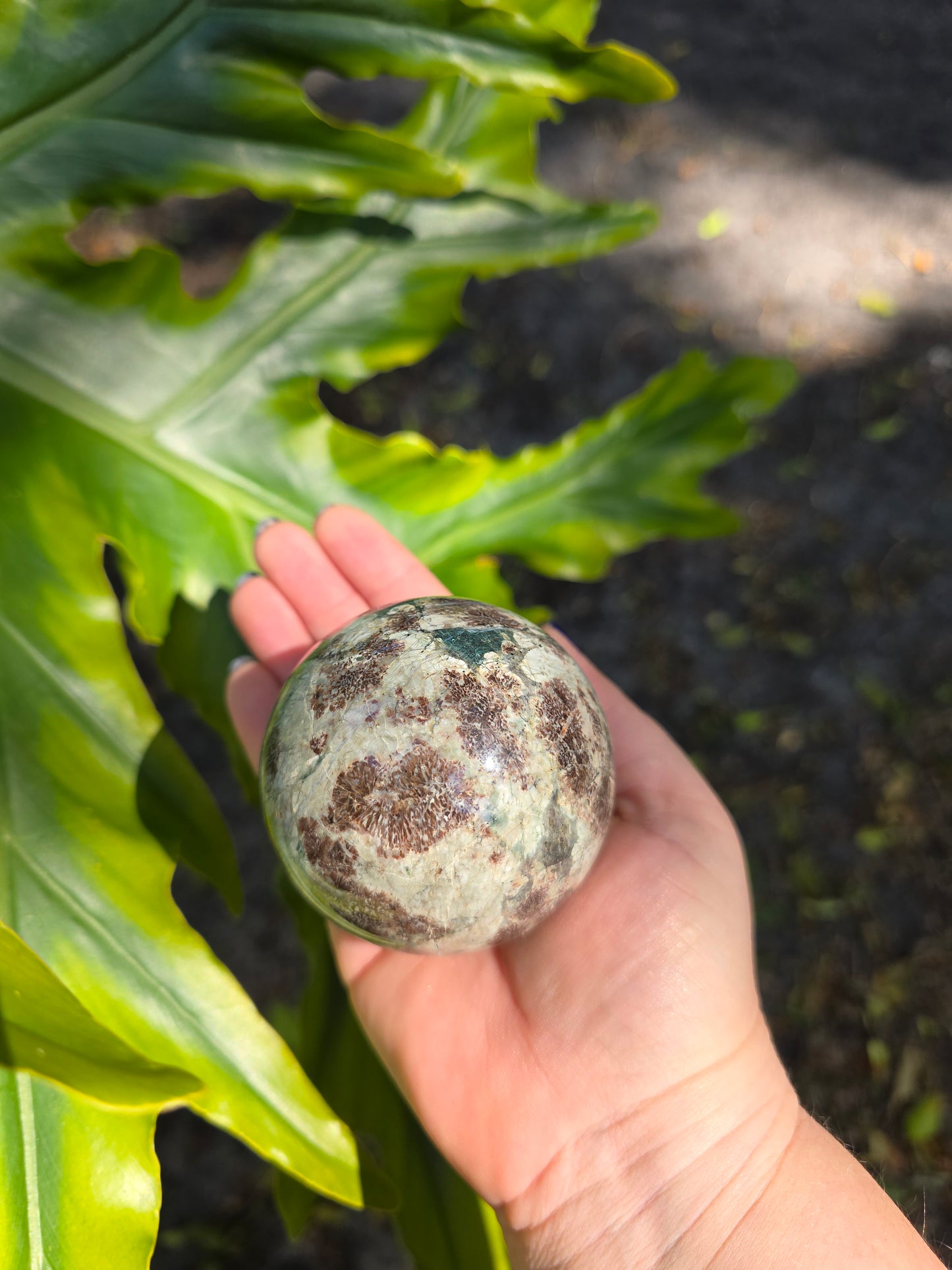 Sakura Jasper Sphere • Option B