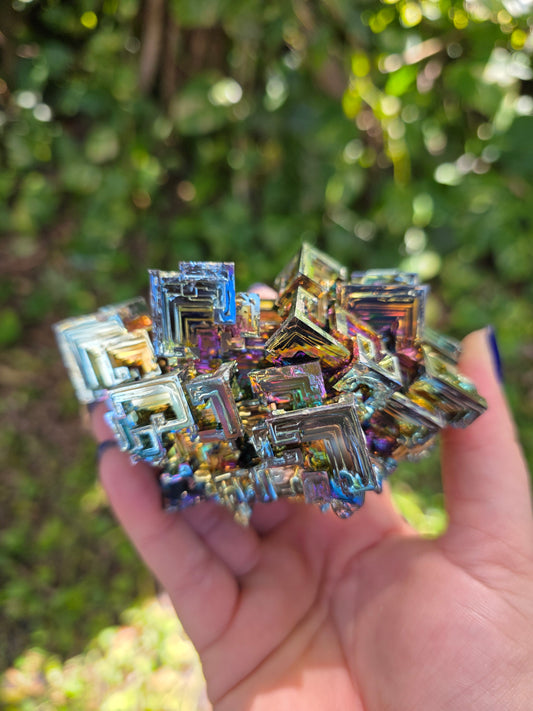 Bismuth • Option N • Iridescent Lab-Grown Mineral Specimen