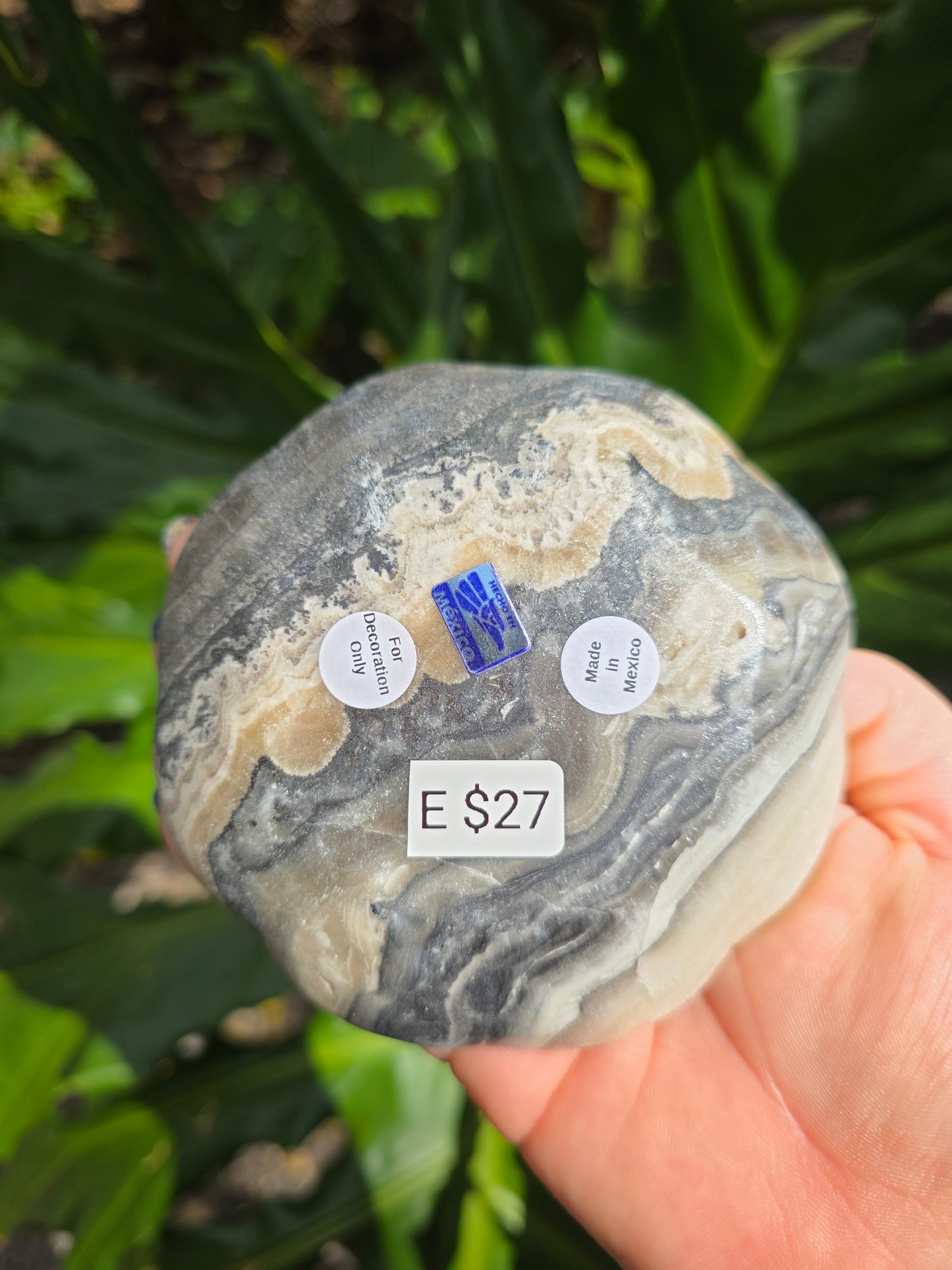 Onyx Margarita Display Plate • Option E • Mexico