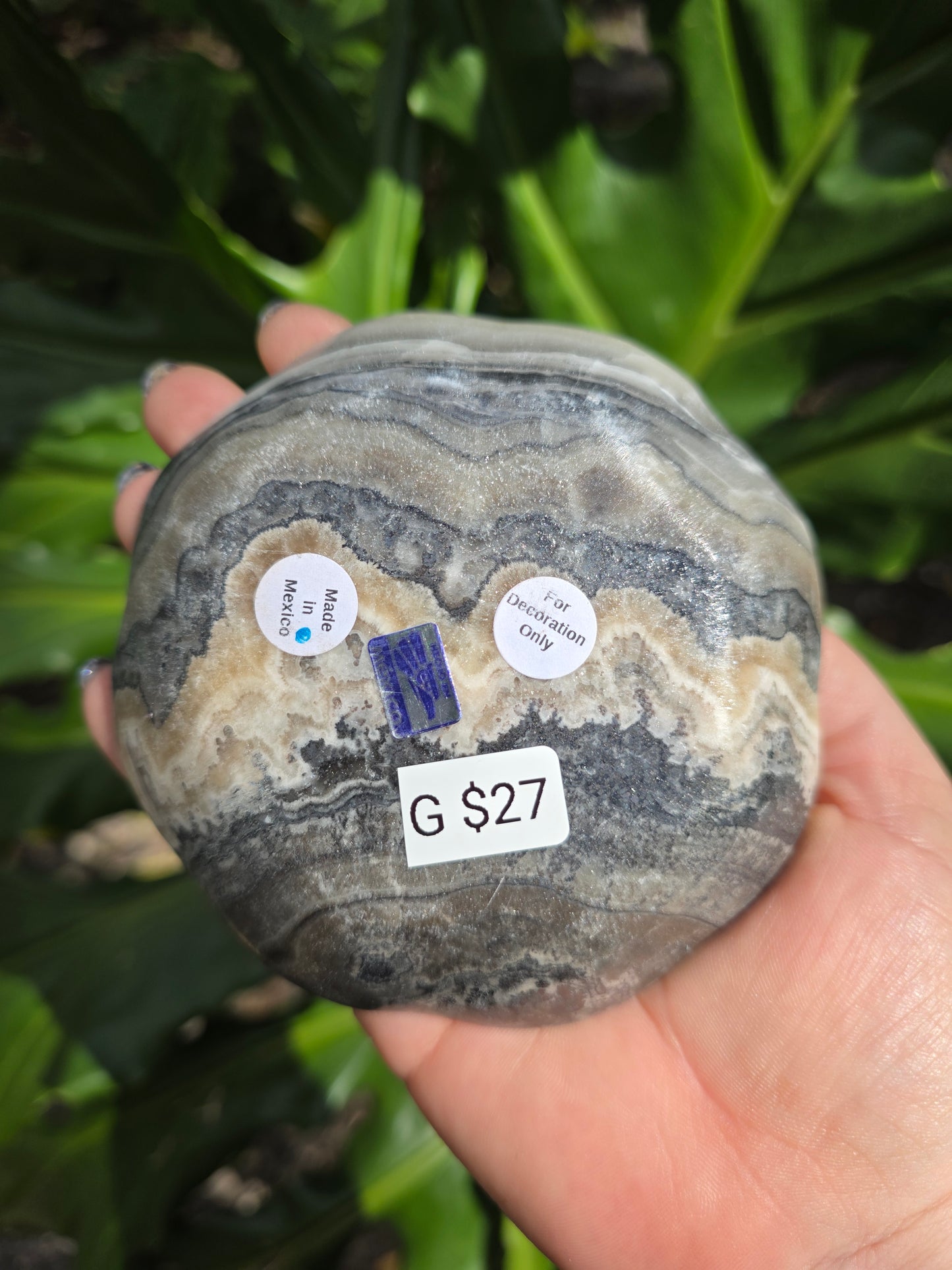 Onyx Margarita Display Plate • Option G • Mexico