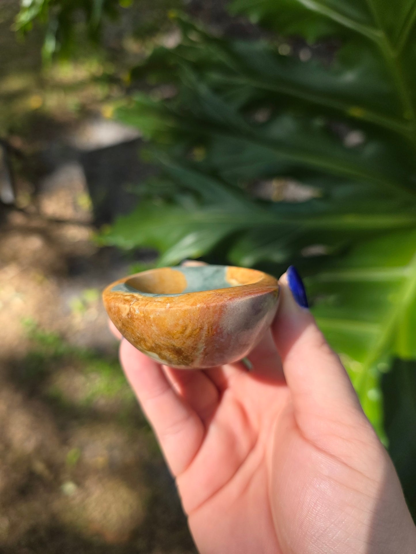 Polychrome Jasper Bowl • Option A