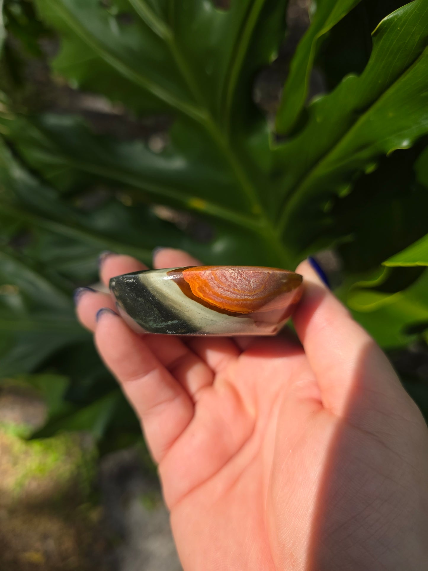 Polychrome Jasper Bowl • Option D