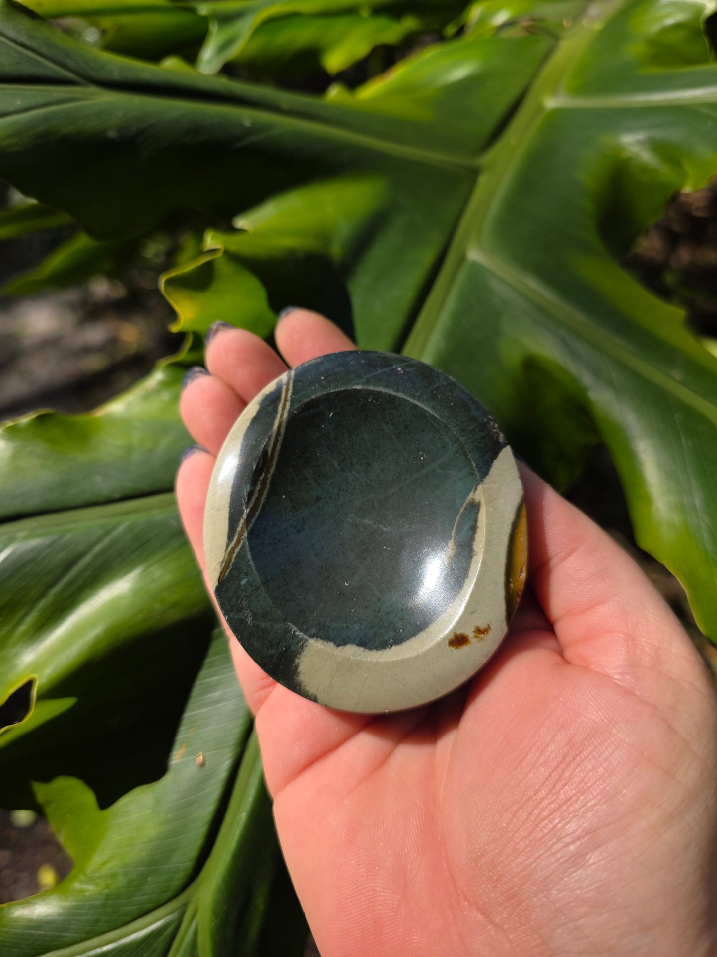 Polychrome Jasper Bowl • Option L