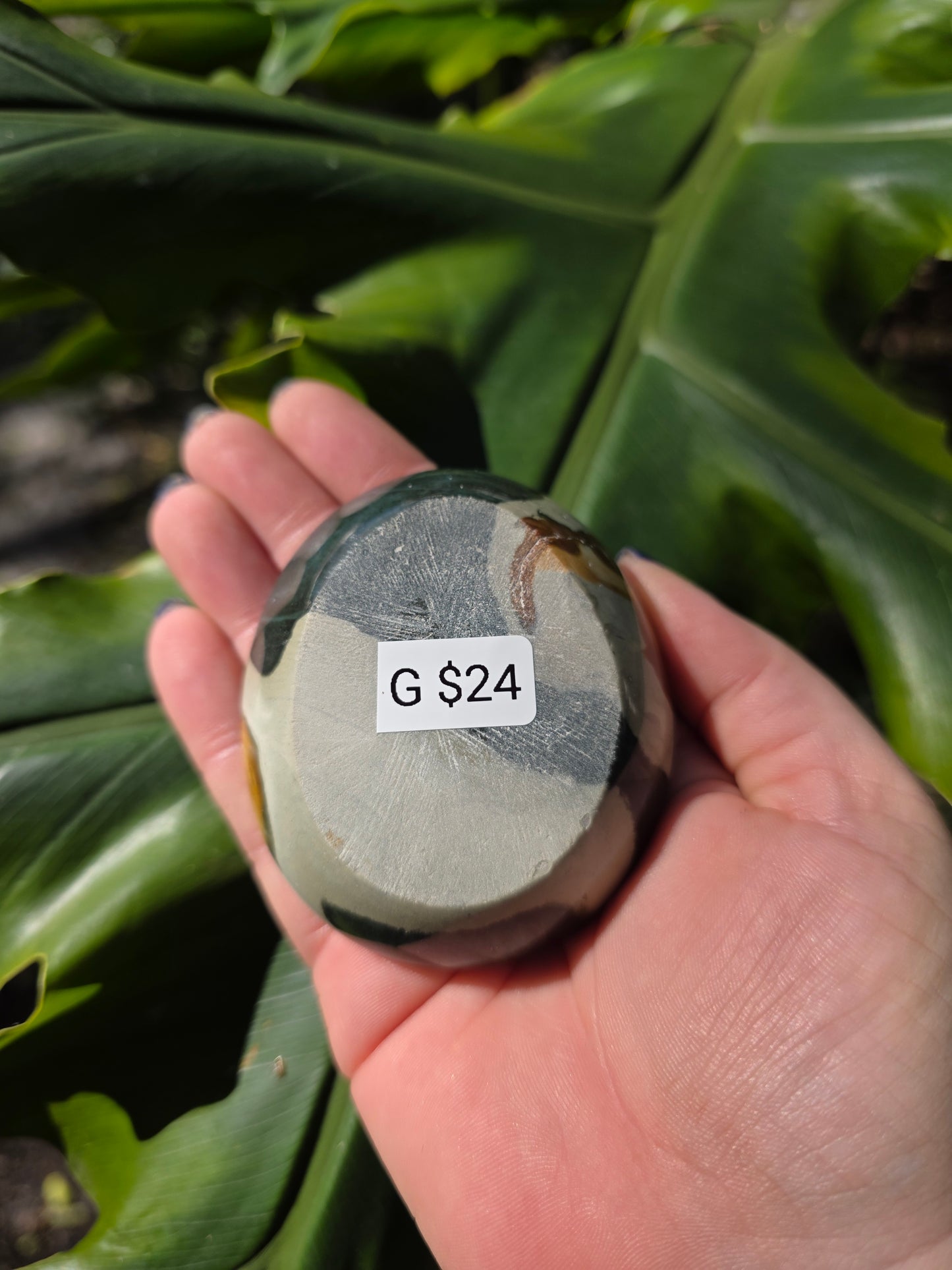 Polychrome Jasper Bowl • Option L