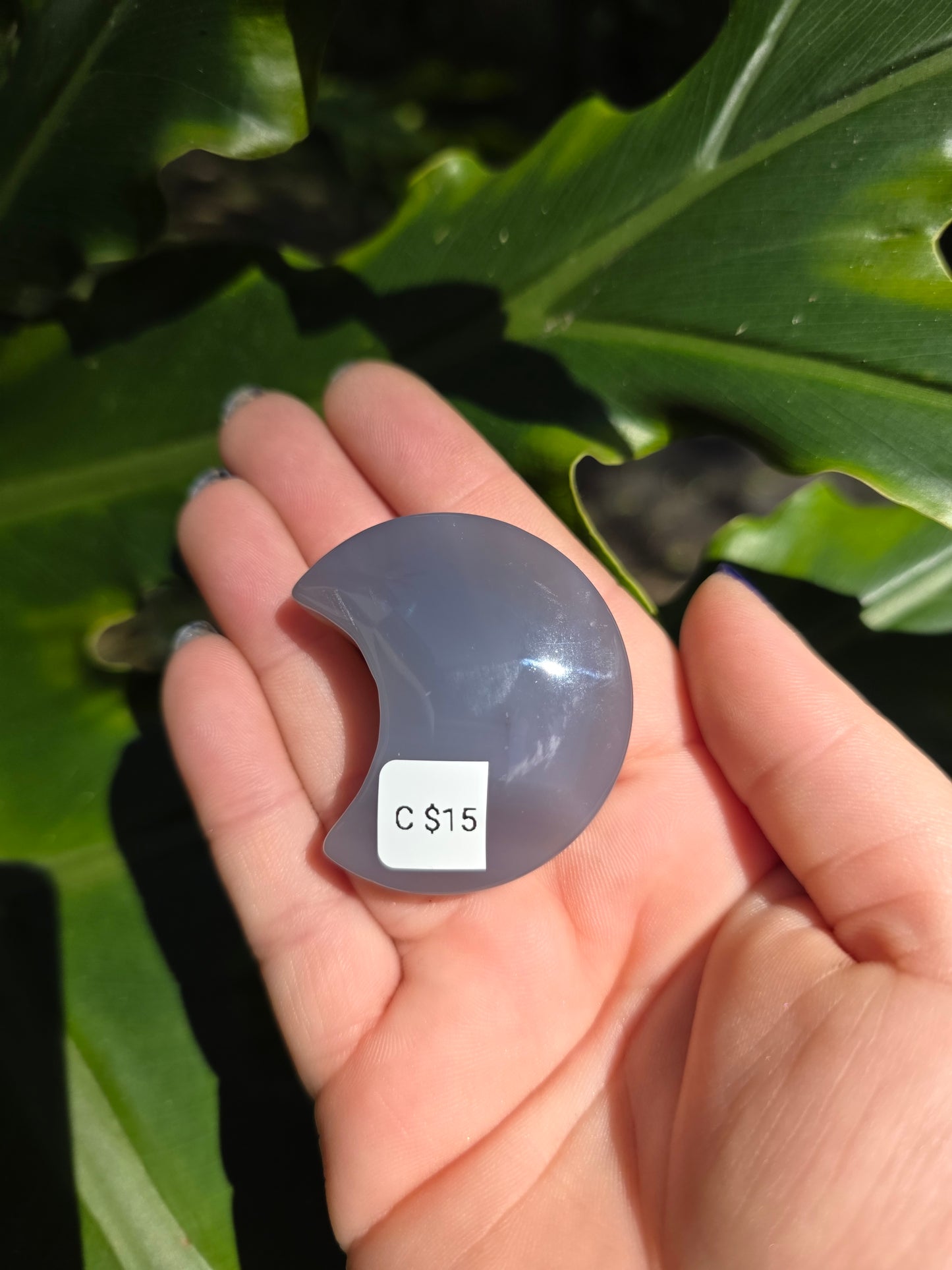 Agate Crescent Moon • Option C • China