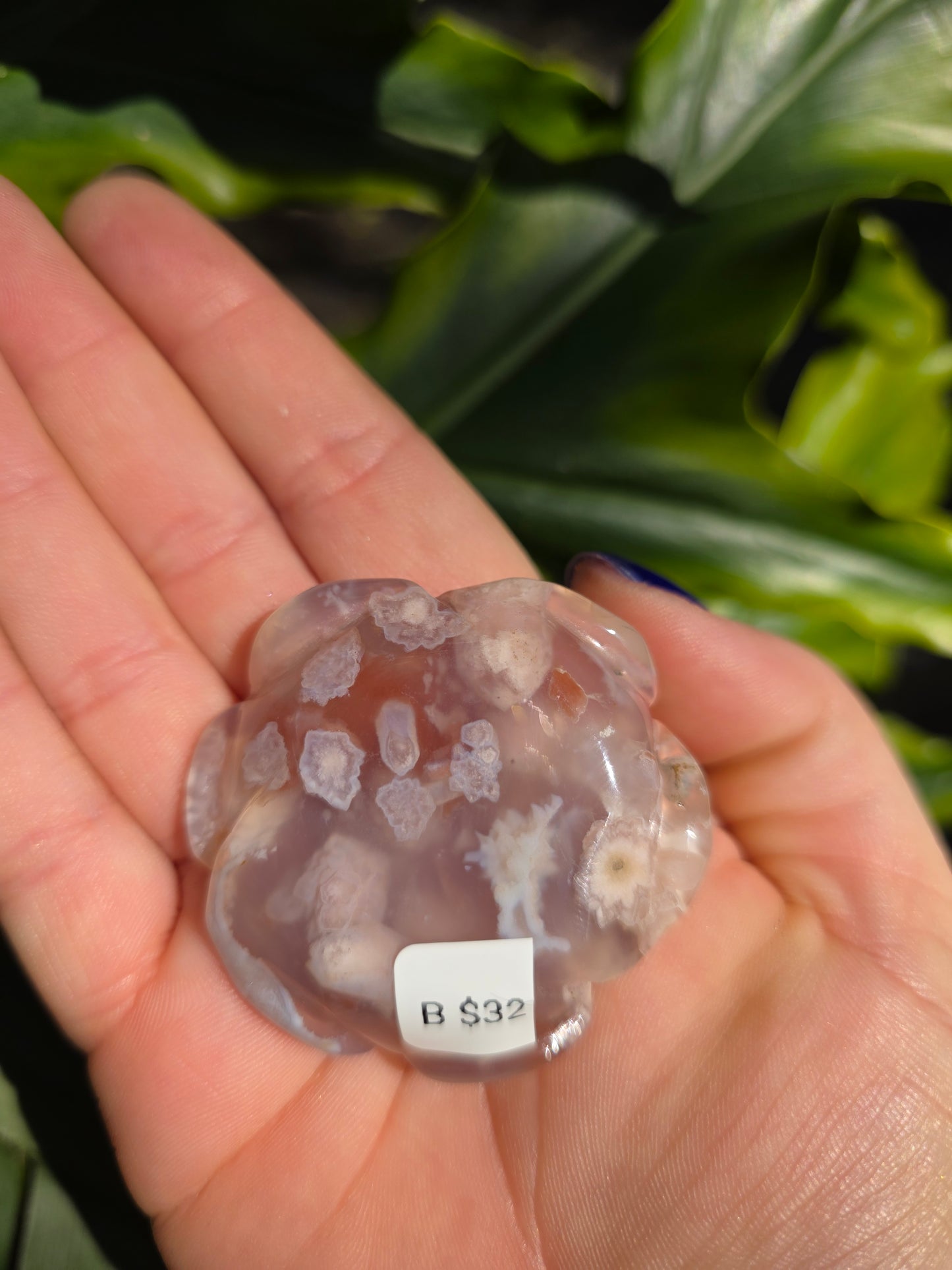 Carved Flower Agate • Option B • China