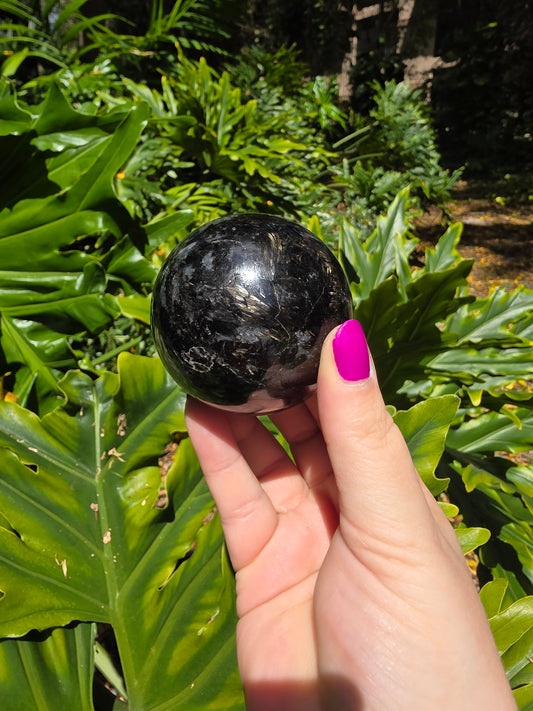 Arfvedsonite Sphere [D]