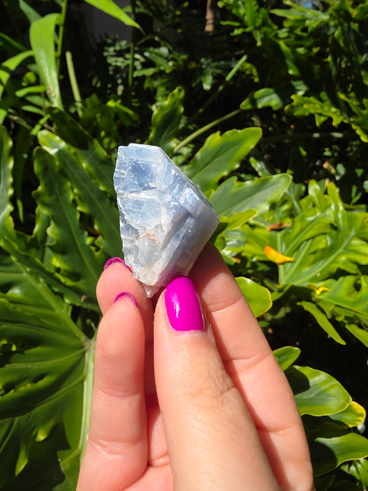 Blue Calcite Chunk • Option F