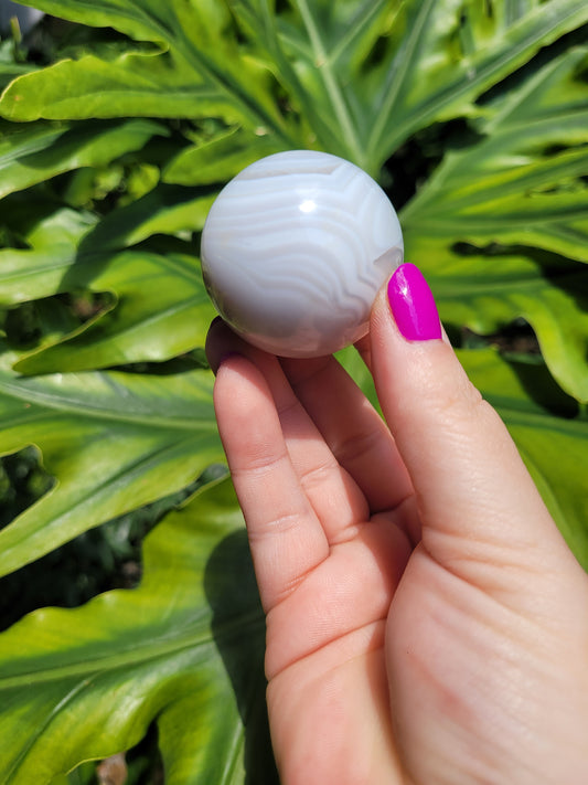 Banded Agate Sphere [Madagascar][B]