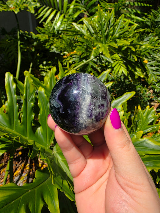 Blue Fluorite Sphere [B]