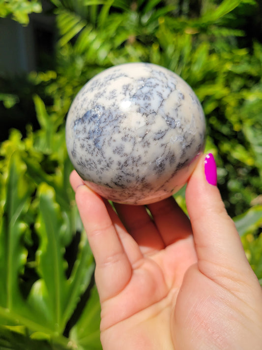 Dendritic Opal Sphere [A]