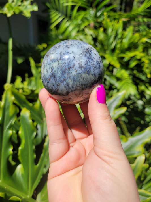Dendritic Opal Sphere [B]