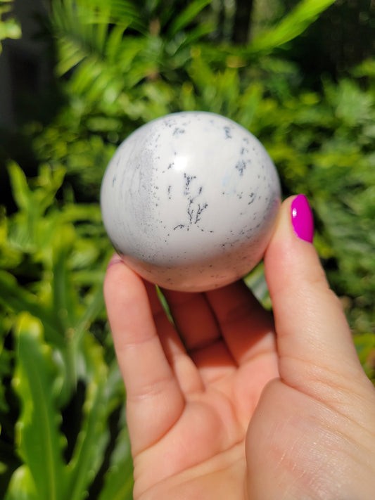 Dendritic Opal Sphere [D]
