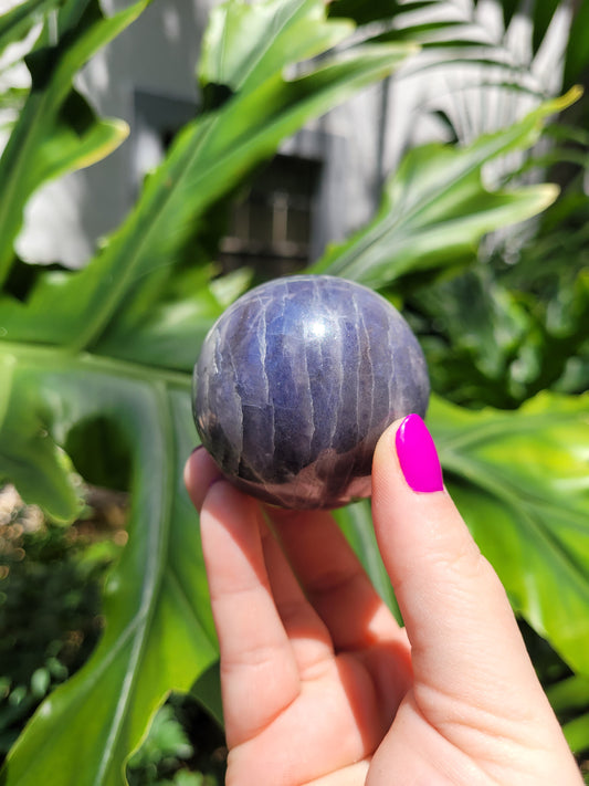Iolite Sphere [D]