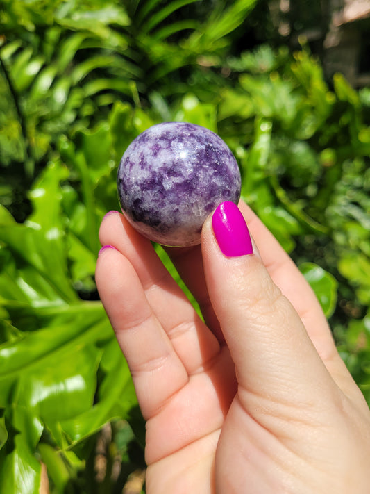 Lepidolite Sphere [D]