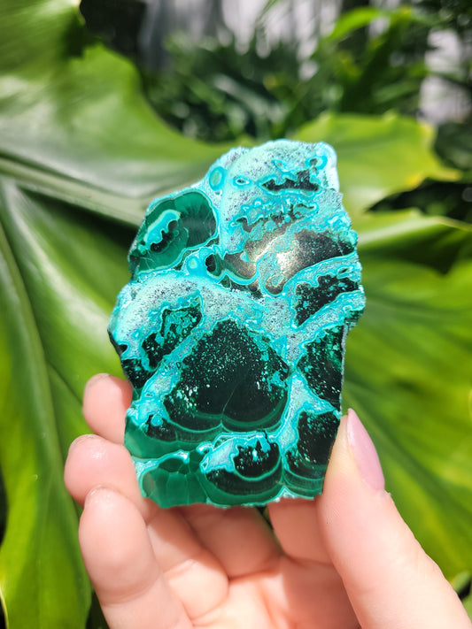 Malachite with Chrysocolla Natural Slab