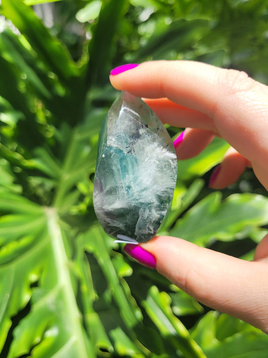 Mini Feathered Fluorite Flame [B]