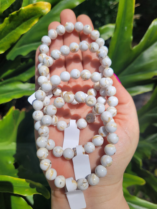 Mother of Pearl Beaded Bracelet