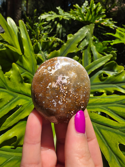 Ocean Jasper Palm Stone [BB]