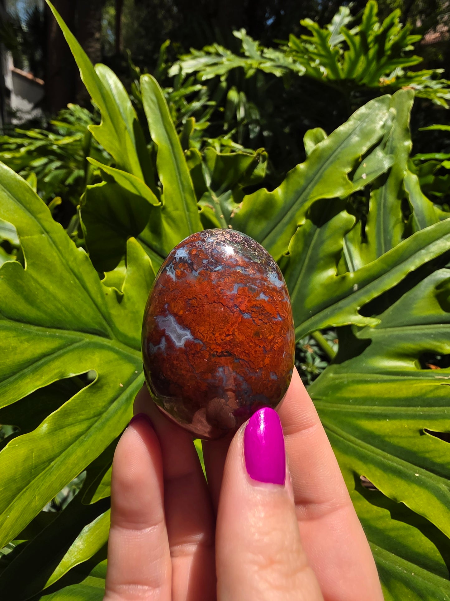 Ocean Jasper Palm Stone [CC]