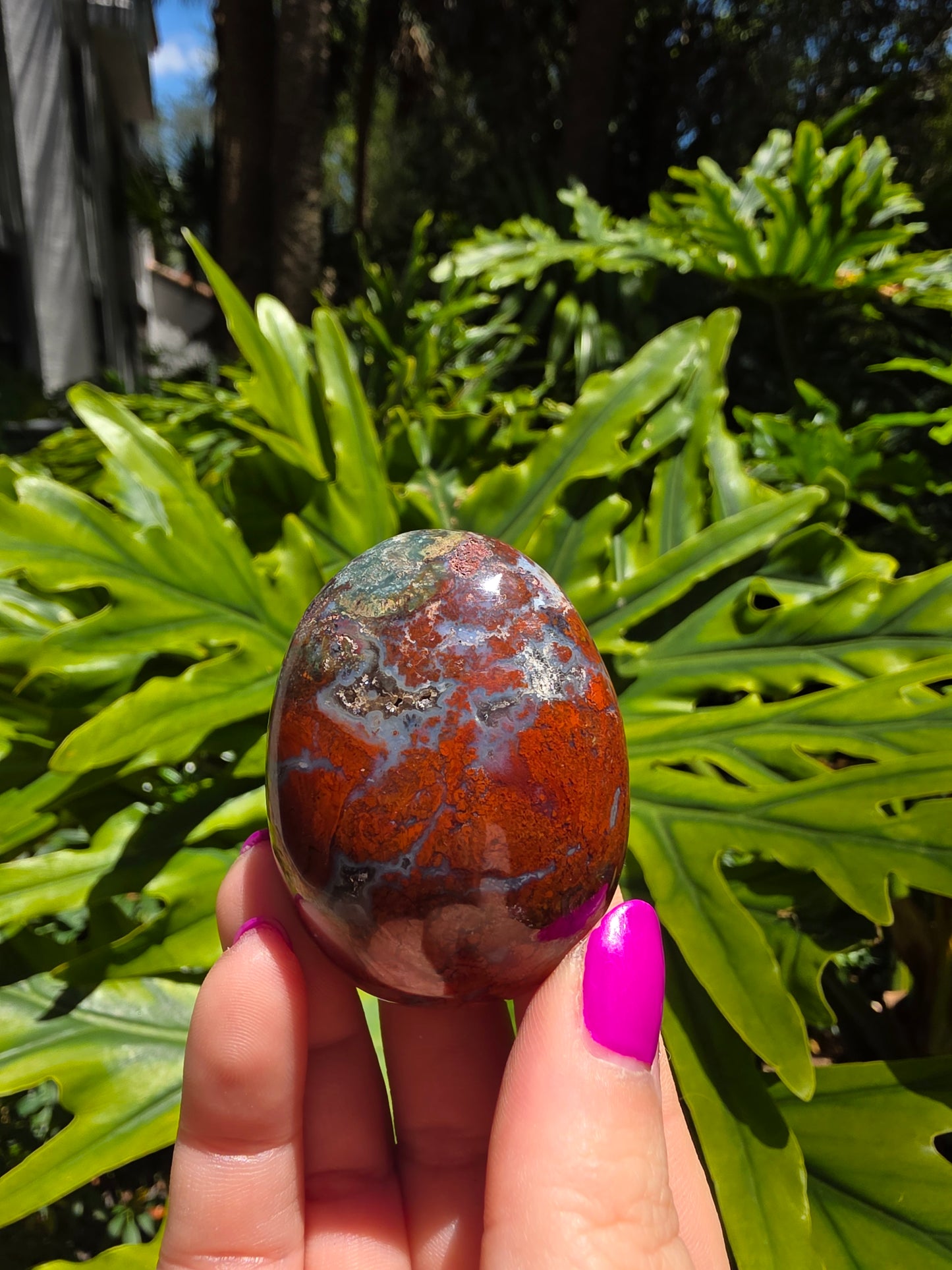 Ocean Jasper Palm Stone [CC]