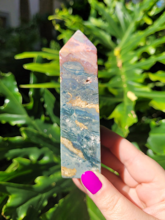 Ocean Jasper Tower [Four Sided][Pastel][E]