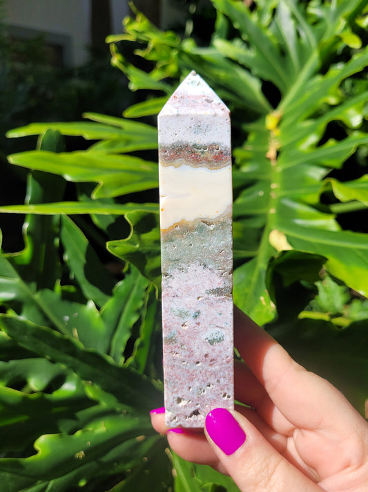 Ocean Jasper Tower [Four Sided][Pastel][F]