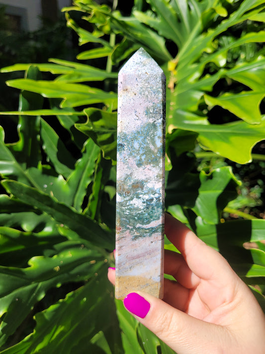 Ocean Jasper Tower [Four Sided][Pastel][J]