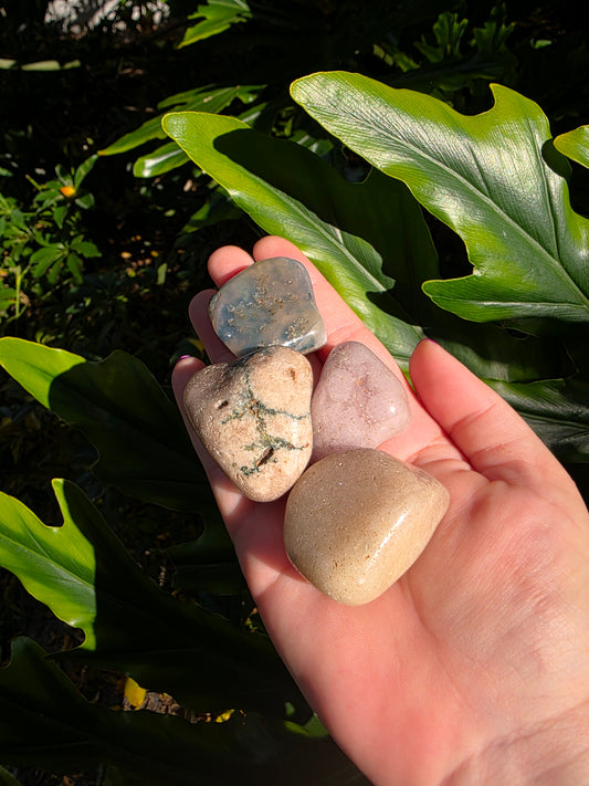 Pink Amethyst Tumbles • Brazil • Medium