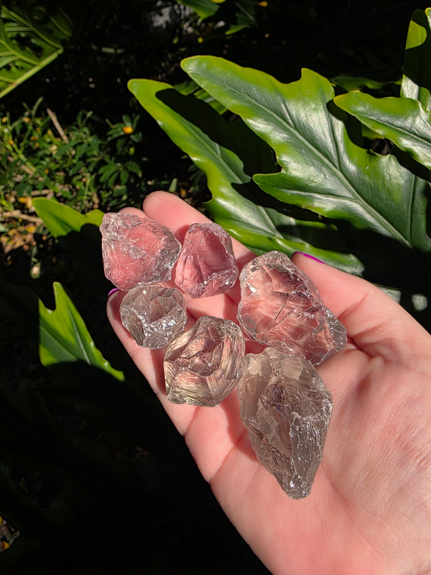 Prasiolite Tumble [Natural Green Amethyst][Medium]