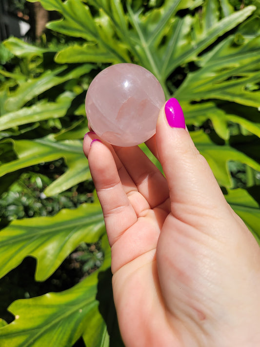 Rose Quartz Sphere [High Quality][B]