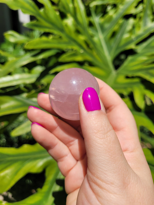 Rose Quartz Sphere [High Quality][C]