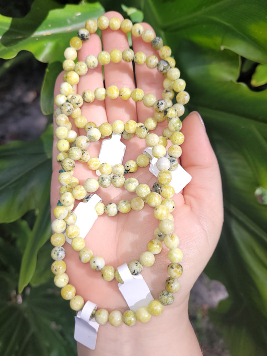 Serpentine Beaded Bracelet (6mm)