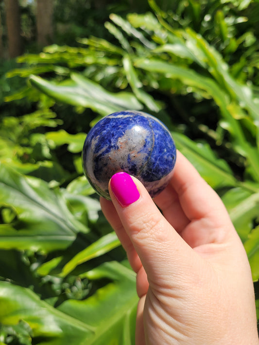 Sodalite Sphere [Grade A][A]