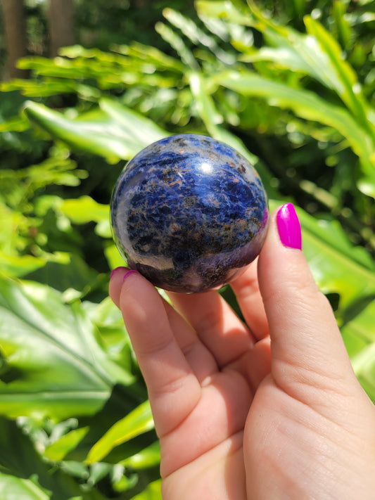 Sodalite Sphere [Grade A][B]